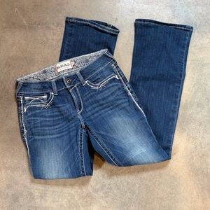 Ariat R.E.A.L Mid Rise Boot Entwined Jean